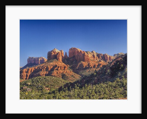 Red Rock Mountains near Red Rock Crossing by Anonymous