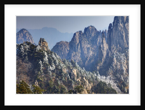 Evening Light on The Yellow Mountains by Anonymous