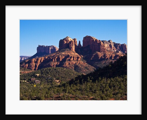 Red Rock Mountains near Red Rock Crossing by Anonymous