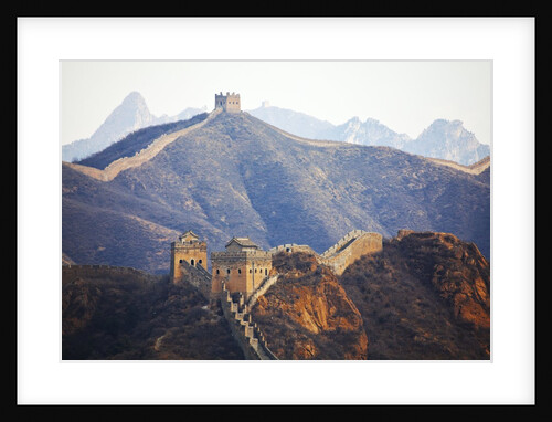 Evening Light on The Great Wall of China by Anonymous
