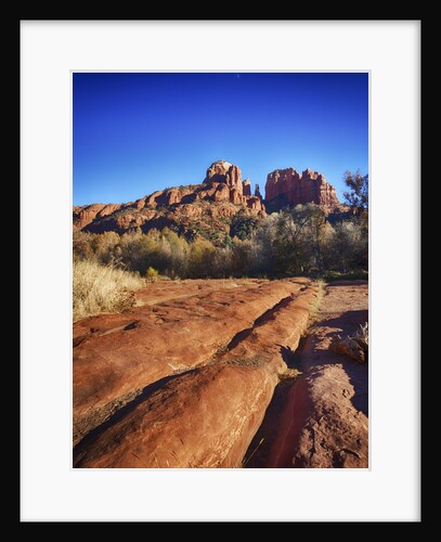 Red Rock Mountains near Red Rock Crossing by Anonymous