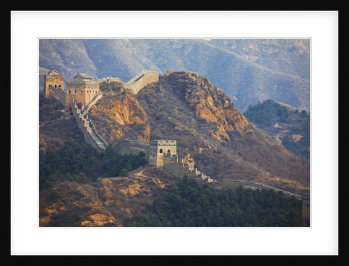 Evening Light on The Great Wall of China by Anonymous