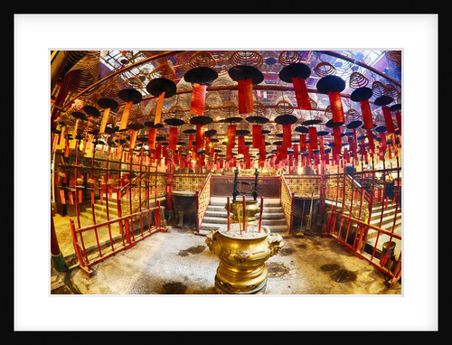 Displays inside the Man MO Temple by Anonymous