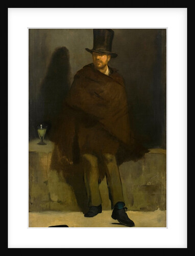 The Absinthe Drinker by Ã‰douard Manet by Anonymous