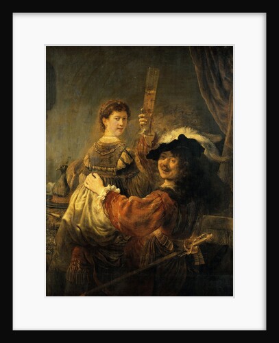 Rembrandt and Saskia in the Parable of the Prodigal Son by Rembrandt van Rijn