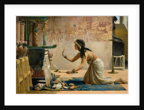 The Obsequies of an Egyptian Cat by John Reinhard Weguelin