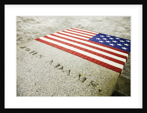 John Adams and John Quincy Adams Burial Tomb by Anonymous
