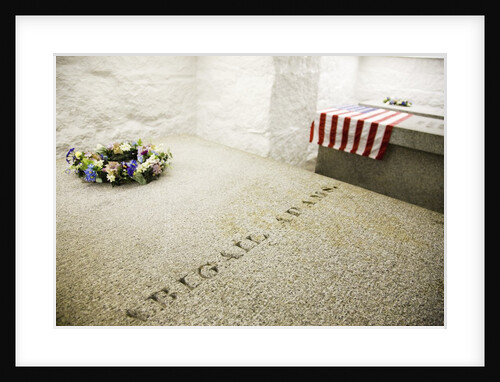 John Adams and John Quincy Adams Burial Tomb by Anonymous