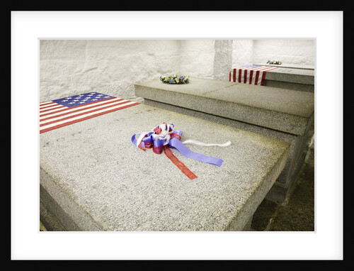 John Adams and John Quincy Adams Burial Tomb by Anonymous