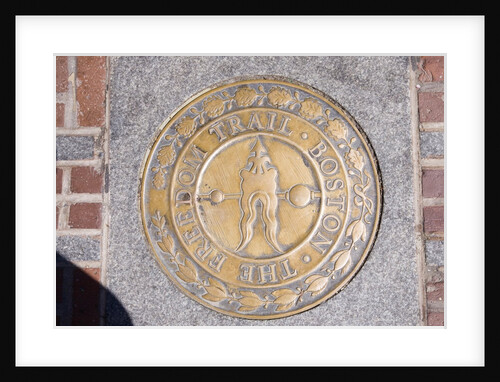 The Freedom Trail, American Revolution tourism, Boston, MA by Anonymous