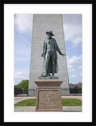 Bunker Hill, Revolutionary War Monument, Boston, MA by Anonymous