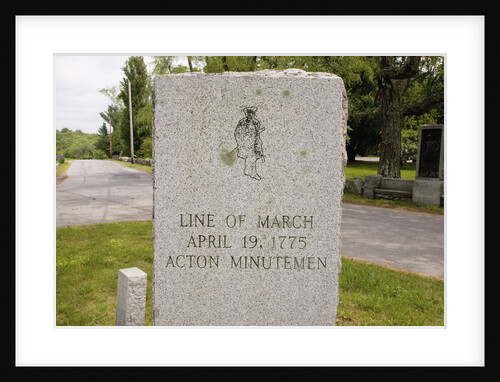 Minutemen begin the Revolutionary War on April 19, 1775 by Anonymous