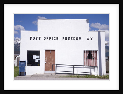 Freedom, Wyoming Post Office by Anonymous