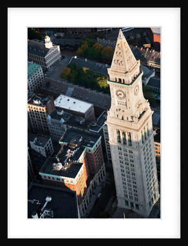 Sunrise Aerials of Customs House, Boston and New England by Anonymous
