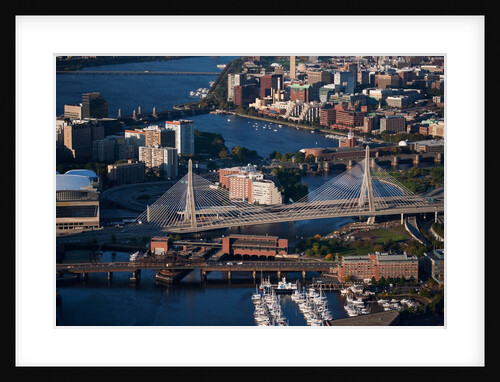 Sunrise Aerials of Boston Skyline and New England by Anonymous