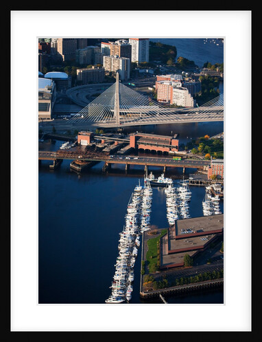Sunrise Aerials of Boston Skyline and New England by Anonymous