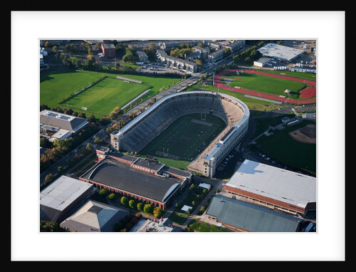 Sunrise Aerials of Soldiers Field, Harvard in Cambridge by Anonymous