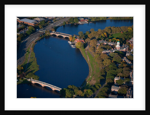 Sunrise Aerials of Charles River, of Cambridge, Boston and New England by Anonymous