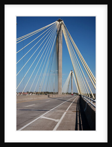 The Clark Bridge over the Mississippi River, also known as Cook Bridge, at Alton, Illinois by Anonymous