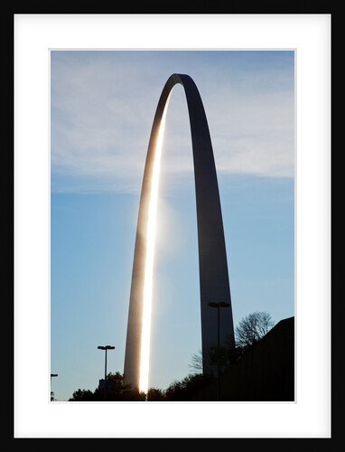 Gateway Arch, the Jefferson National Expansion Memorial, St. Louis, MO. by Anonymous