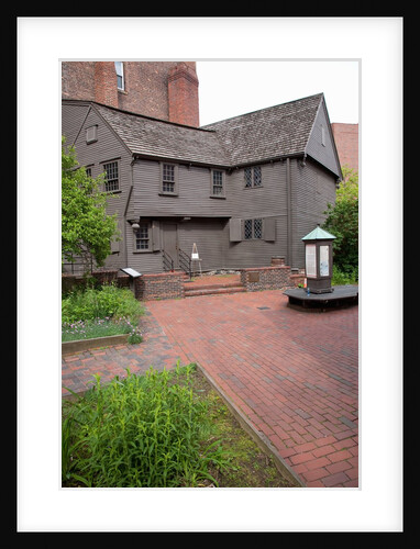 The Paul Revere House, Historic North End, Boston, MA by Anonymous