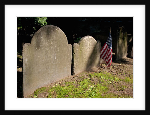 Revolutionary War tombstones by Anonymous