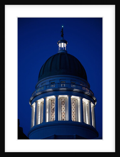 Maine State Capitol Building, Augusta Maine by Anonymous