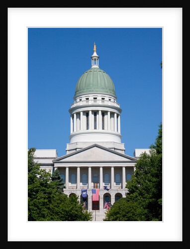 Maine State Capitol Building, Augusta Maine by Anonymous