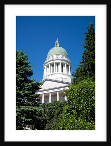 Maine State Capitol Building, Augusta Maine by Anonymous