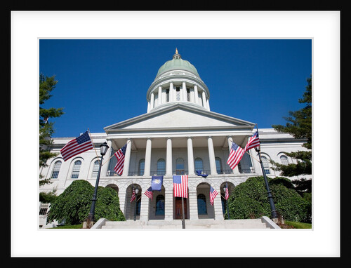 Maine State Capitol Building, Augusta Maine by Anonymous