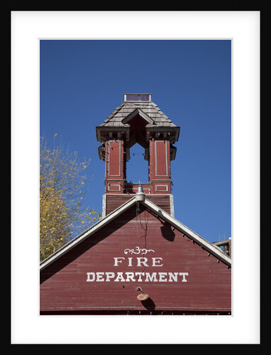 Fire Department steeple, Ridgeway, CO by Anonymous