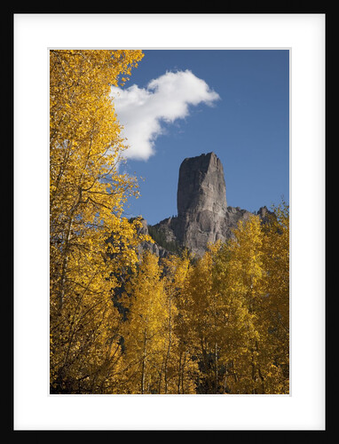 Chimney Peak and Courthouse Mountains in the Uncompahgre National Forest, Colorado by Anonymous