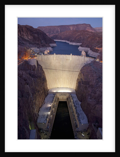 Hoover Dam, near Boulder City and Las Vegas, Nevada by Anonymous