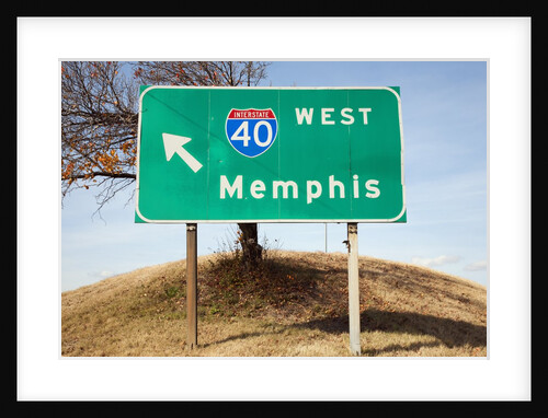 Route 40 to Memphis by Anonymous