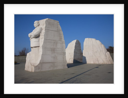 Martin Luther King Jr. National Memorial, a monument to civil rights leader, Washington, D.C. by Anonymous