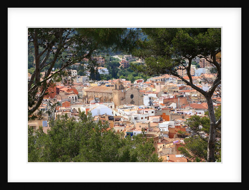 The old part of the town by Anonymous
