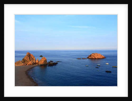 Baia de Tossa, the Illa on the bay by Anonymous