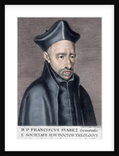Francisco Suarez (1548-1617). Spanish philosopher and theologian. by Anonymous