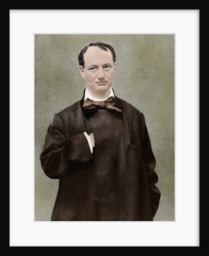 Charles Pierre Baudelaire (1821-1867). French poet. by Anonymous