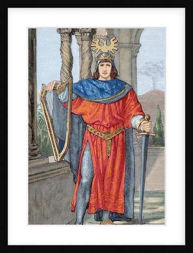 Frederick II Hohenstaufen (1194-1250). Holy Roman Emperor. by Anonymous