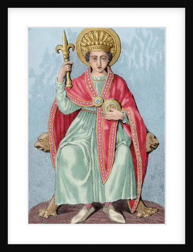 Pepin of Herstal, (635/45- 714). by Anonymous
