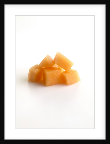 Large diced cantalope by Anonymous