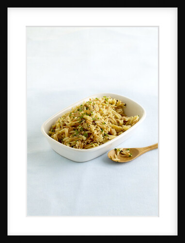 Orzo with brown butter and parmesan by Anonymous