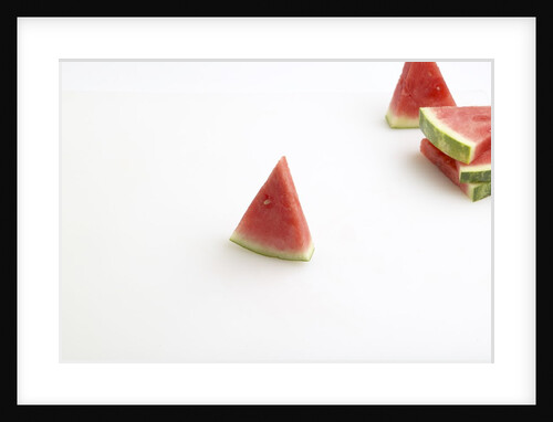 Watermelon wedges by Anonymous