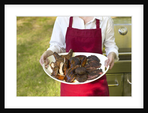 Barbecue platter by Anonymous