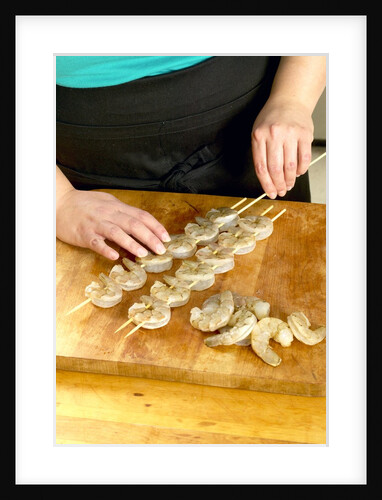 Shrimp skewers by Anonymous