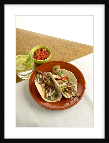 Grilled chicken tacos by Anonymous