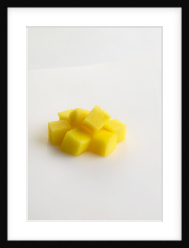 Diced mango by Anonymous