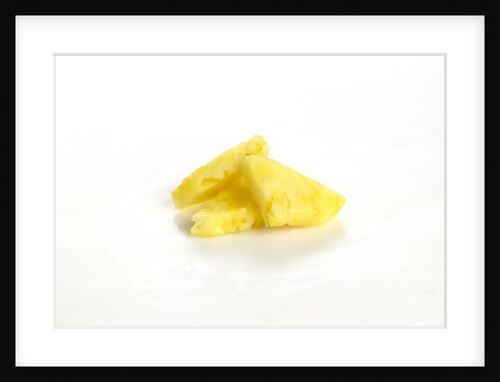 Cut pineapple by Anonymous