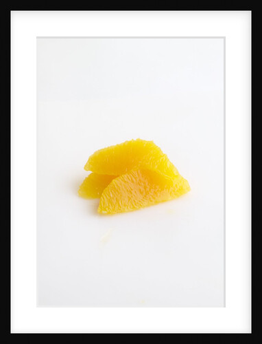 Orange segments by Anonymous